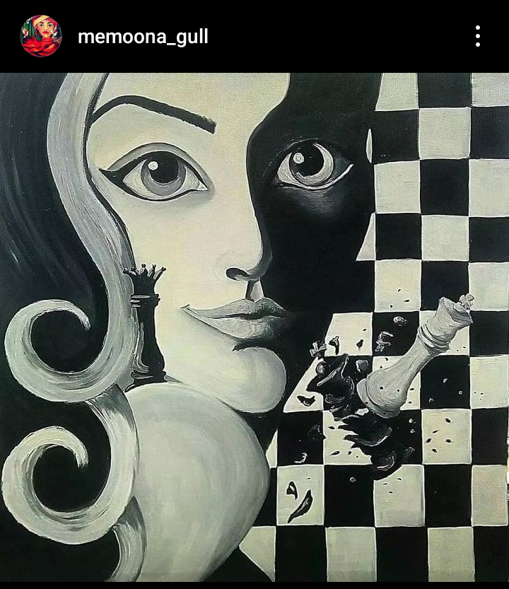 Battle Between Black and White, Mysterious Queen