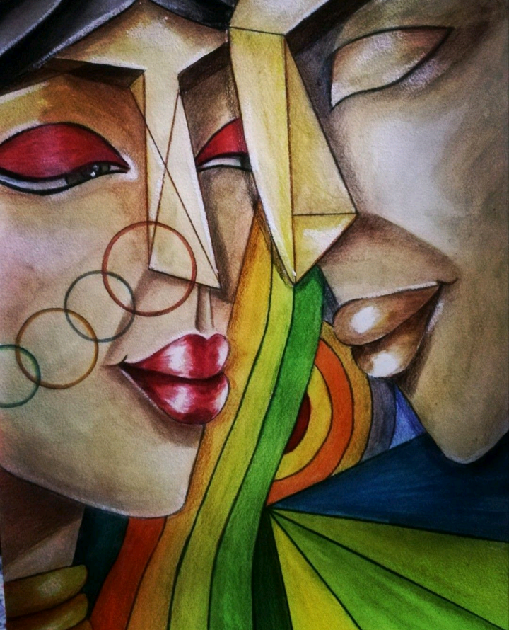 Deep in your eyes, I lost myself