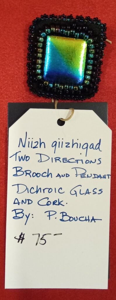 Niizh Qiizhiqad, Two Direction Pendent Brooch