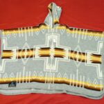 Pattern Zipper Poncho