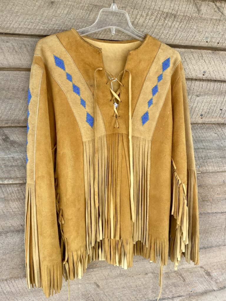 War Dance Elk Hide Shirt